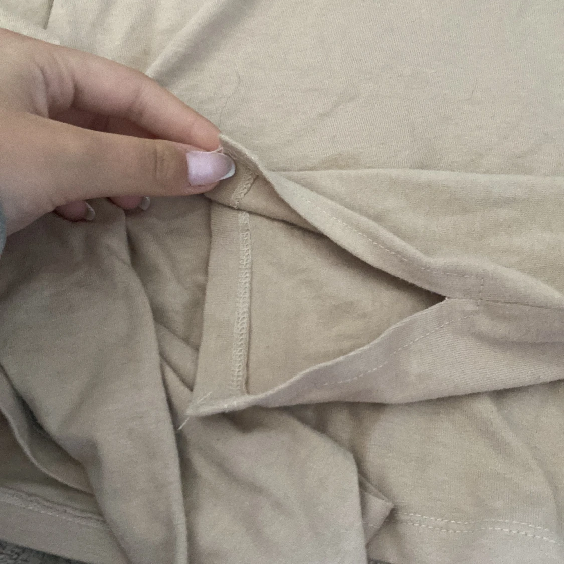 Beige långärmad topp från H&M Divided - 90