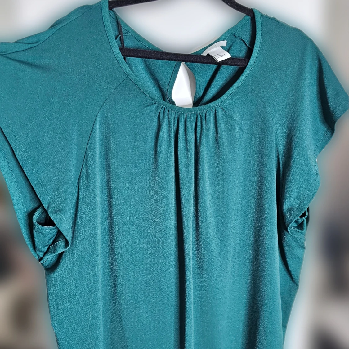 Turkos topp från H&M