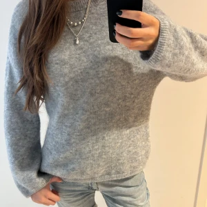 Stickad mohair tröja - Jättefin stickad mohair tröja från hm💗💗
