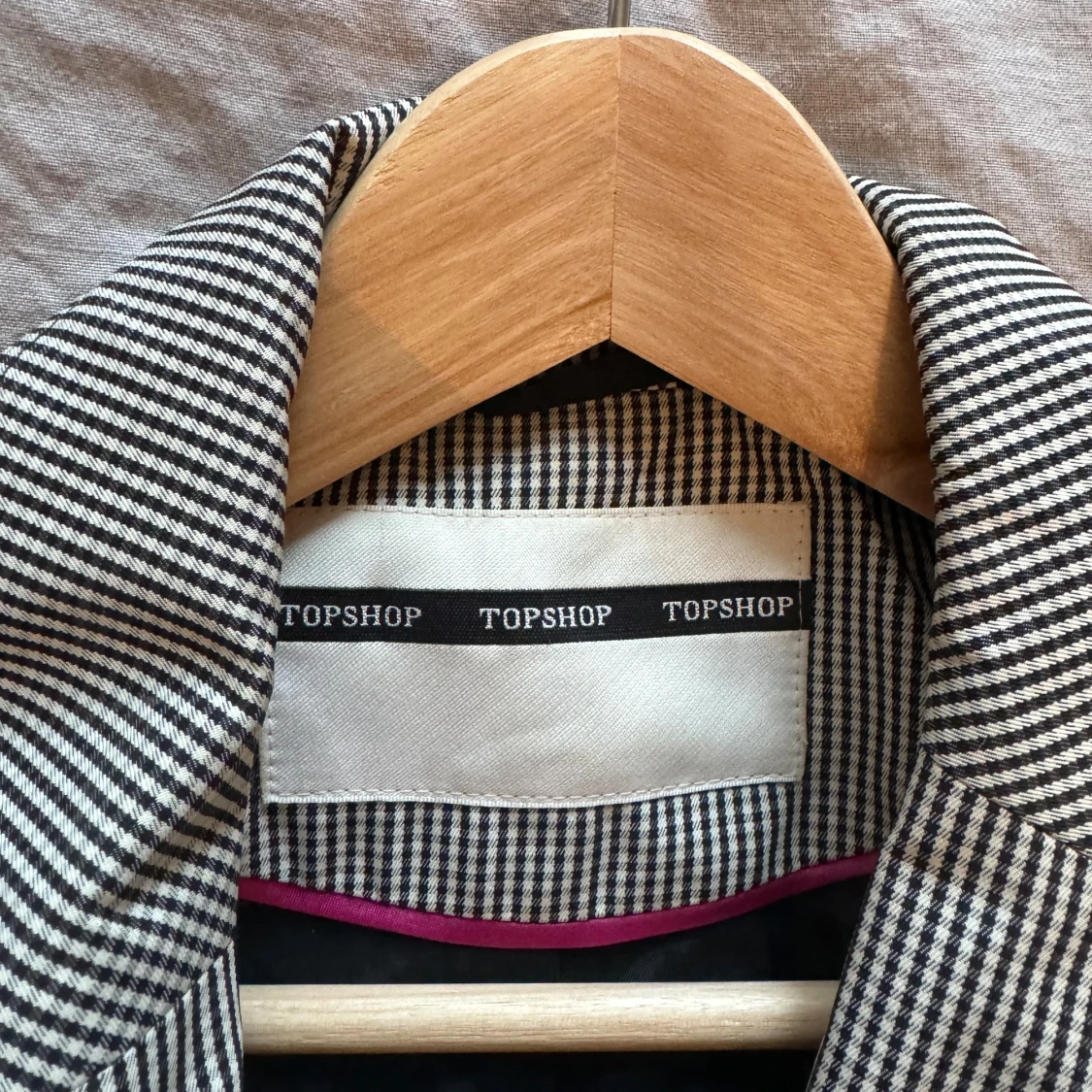 Kort söt rutig kappa - 93