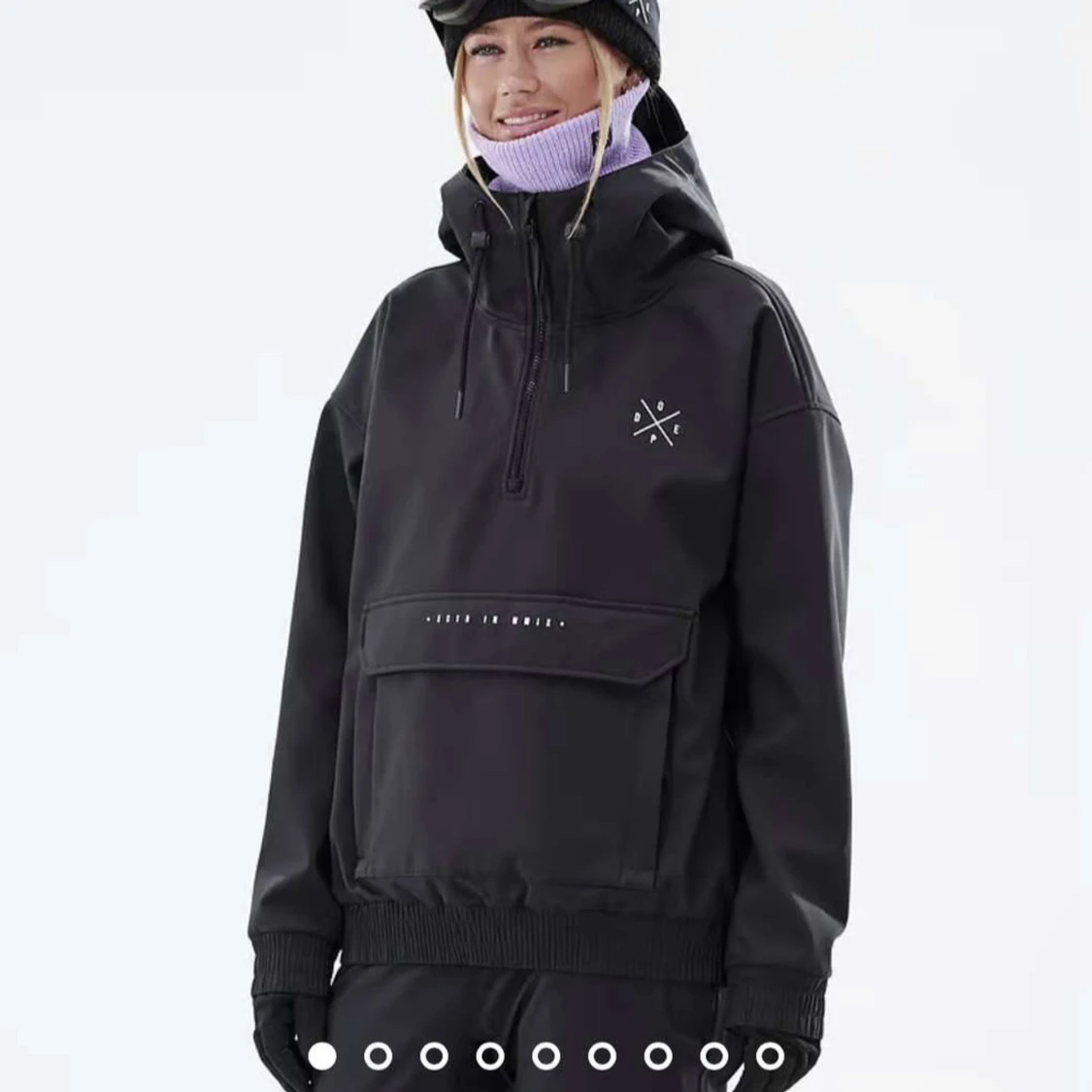 Svart Dope jacka (skidjacka)