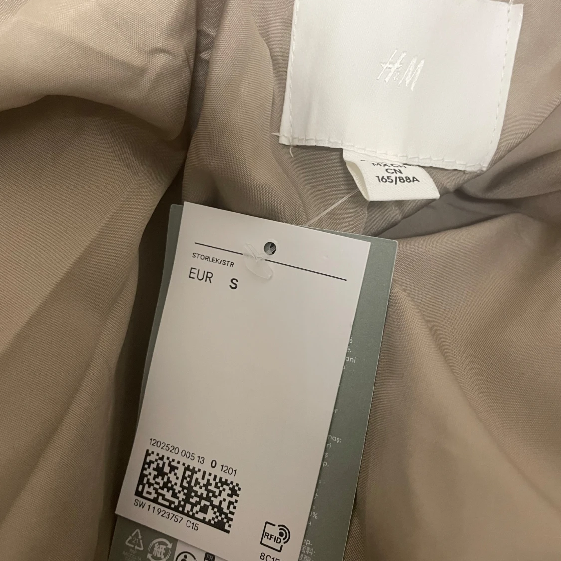 Beige pile jacka från H&M - 91