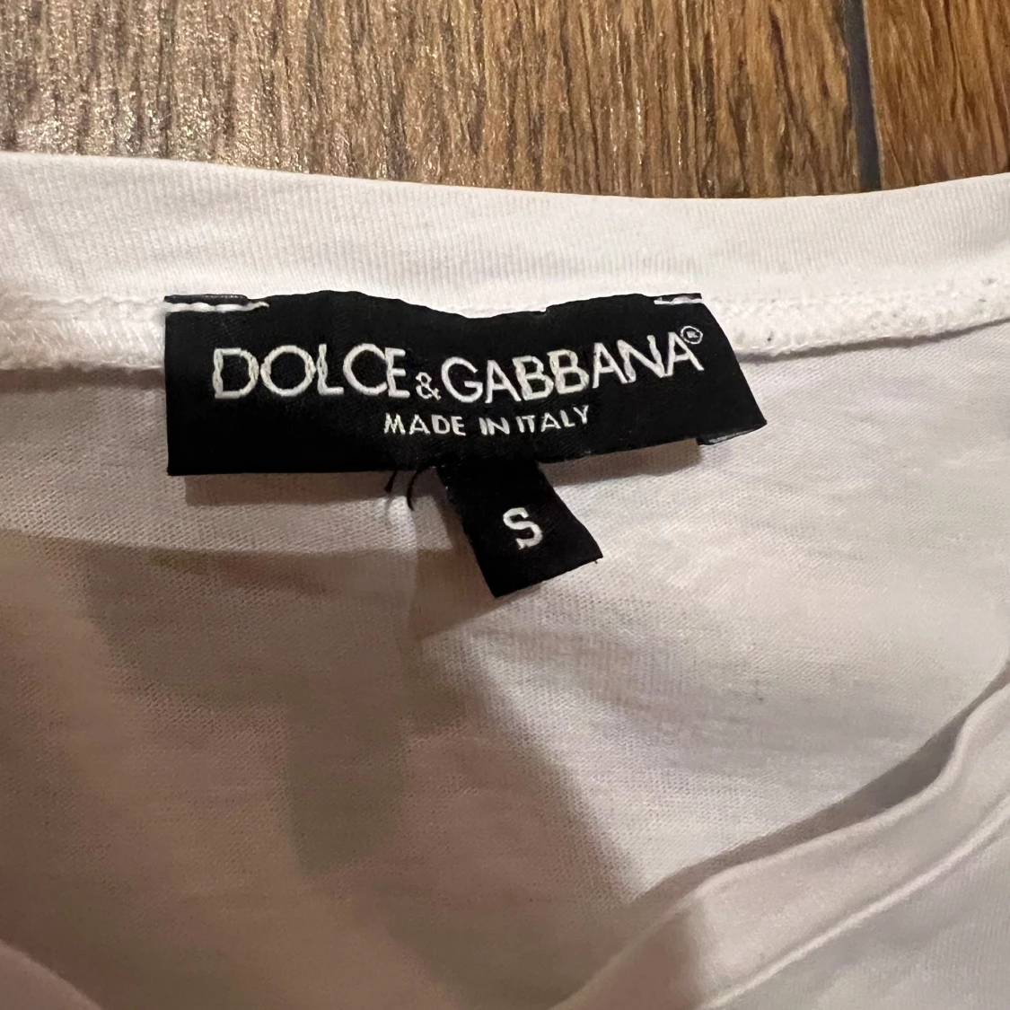 Vit t-shirt med Steve McQueen-tryck från Dolce & Gabbana - 90