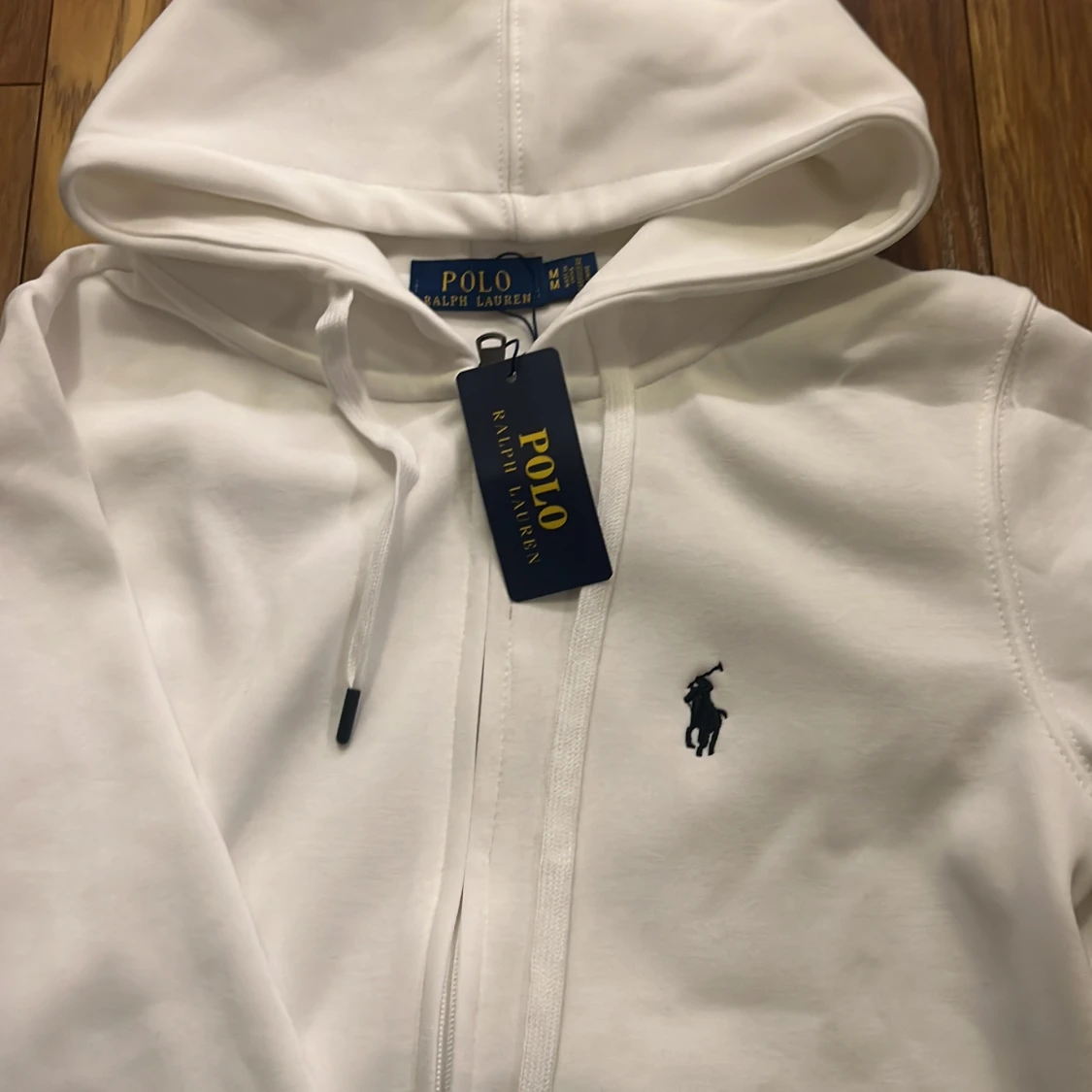 Vit hoodie från Ralph Lauren - 90