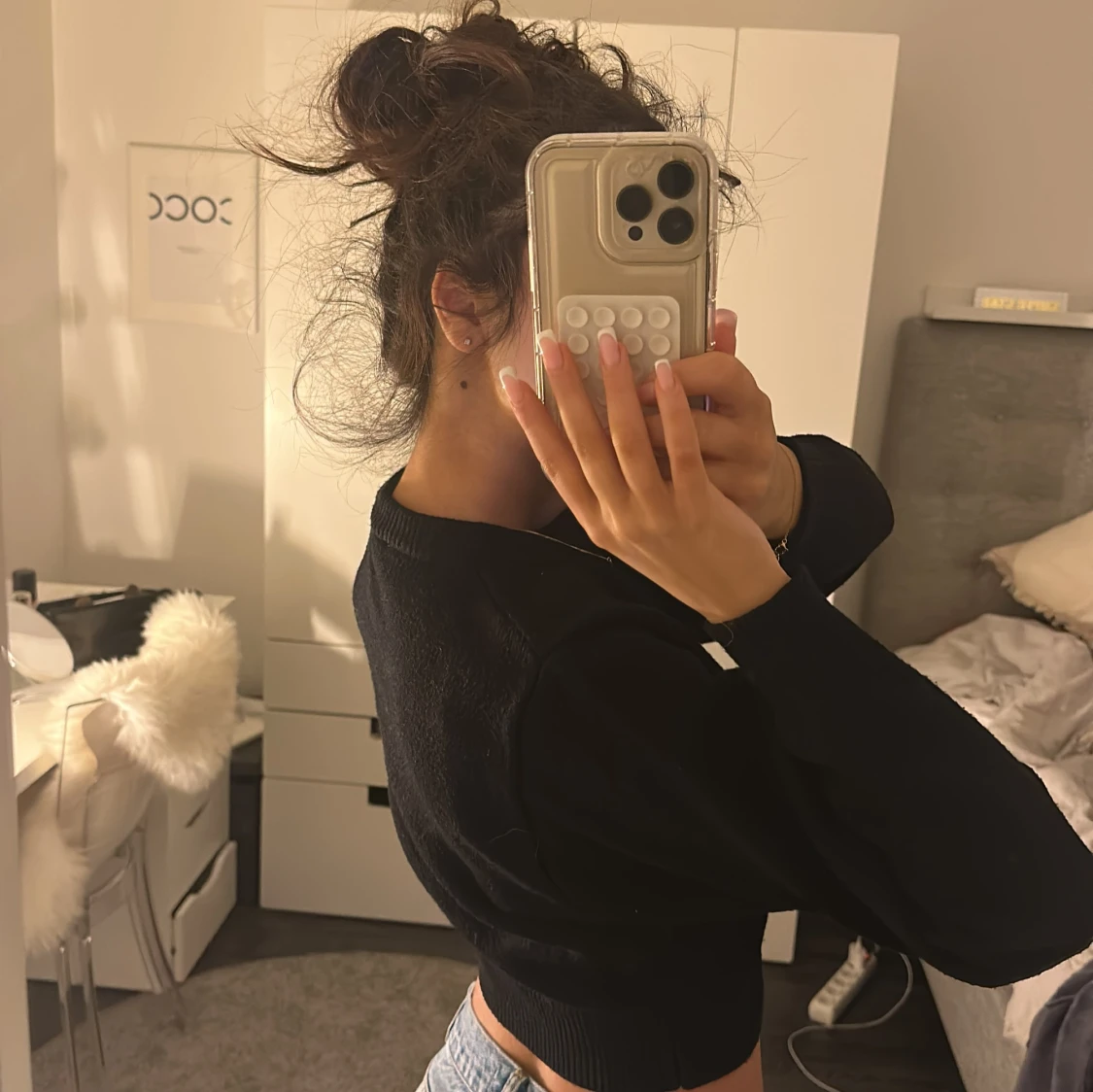 Svart basic tröja - 91