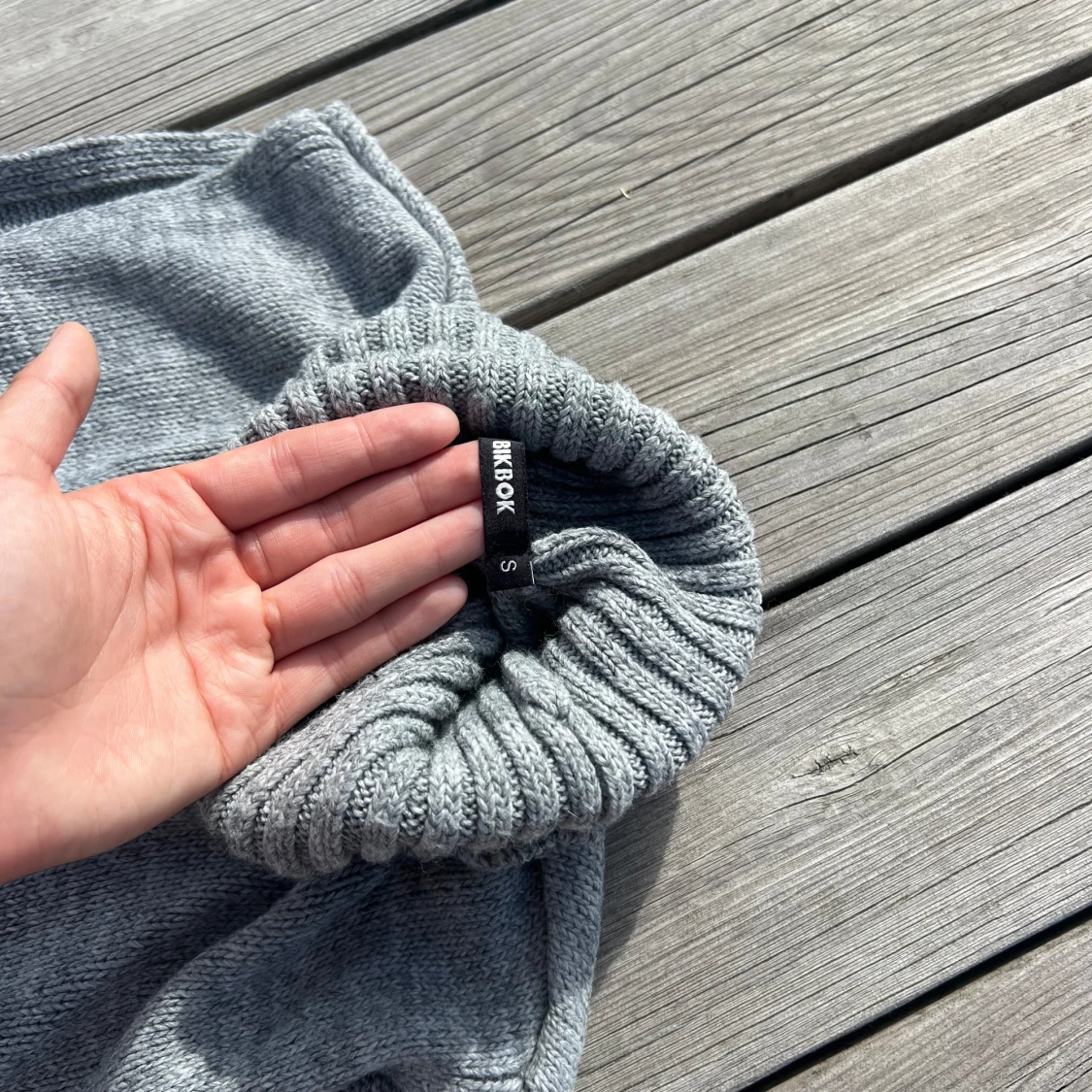 Stickad klänning - 91