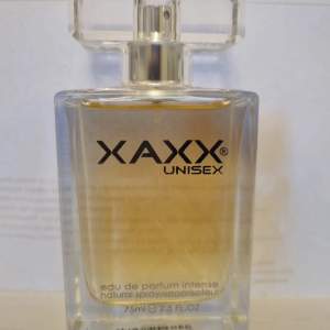 Xaxx Unisex Eau de Parfum Intense 75ml.  Brand new full bottle Smells similar to an arabic perfume with tonca 😉