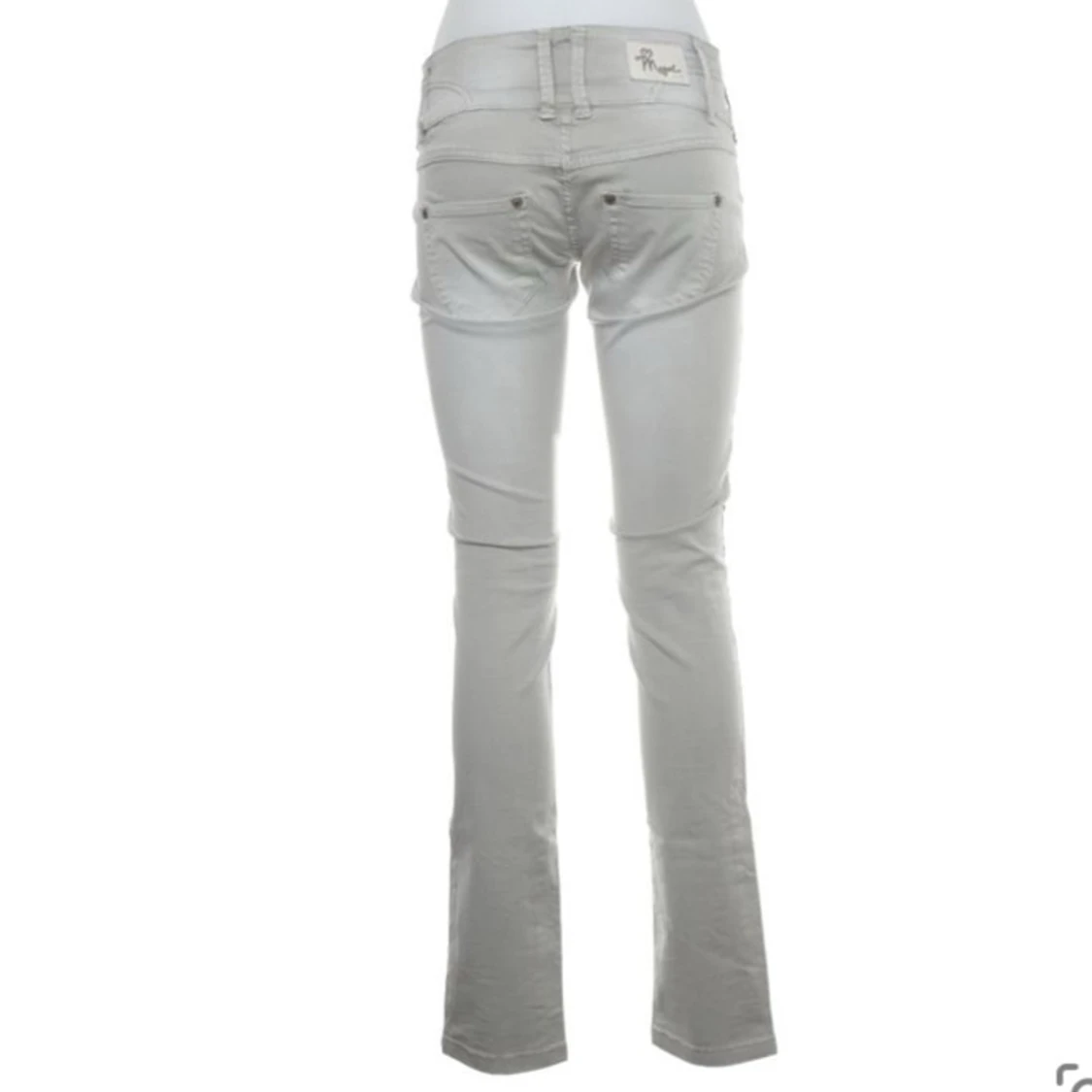 Lågmidjade grå jeans - 90