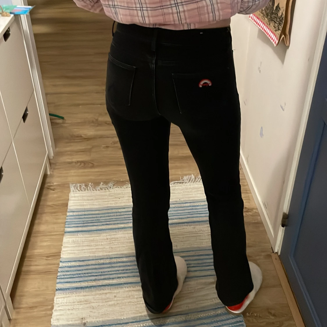 Svarta jeans från Wrangler - 90