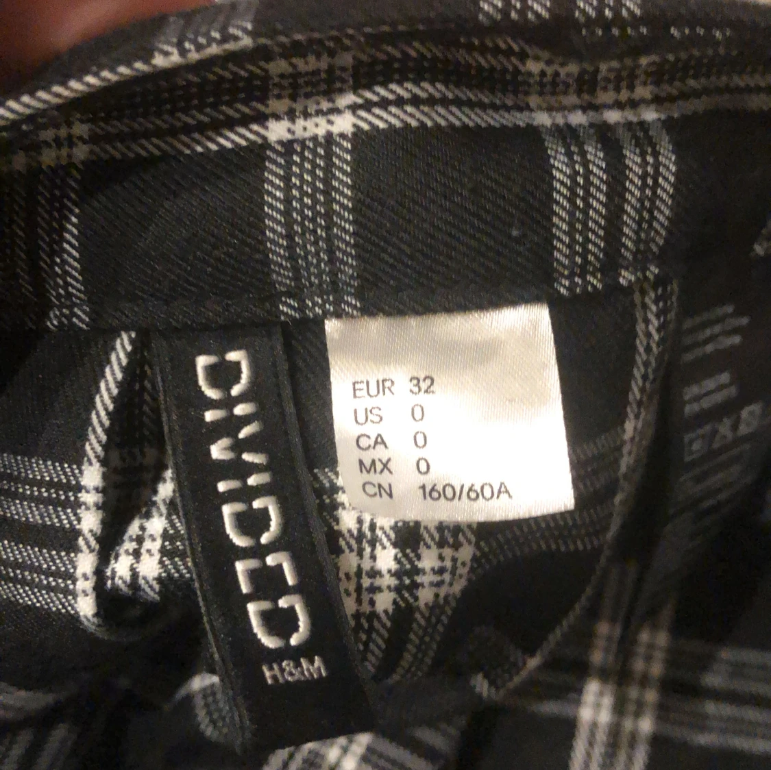 Rutig kjol från hm💗 - 90