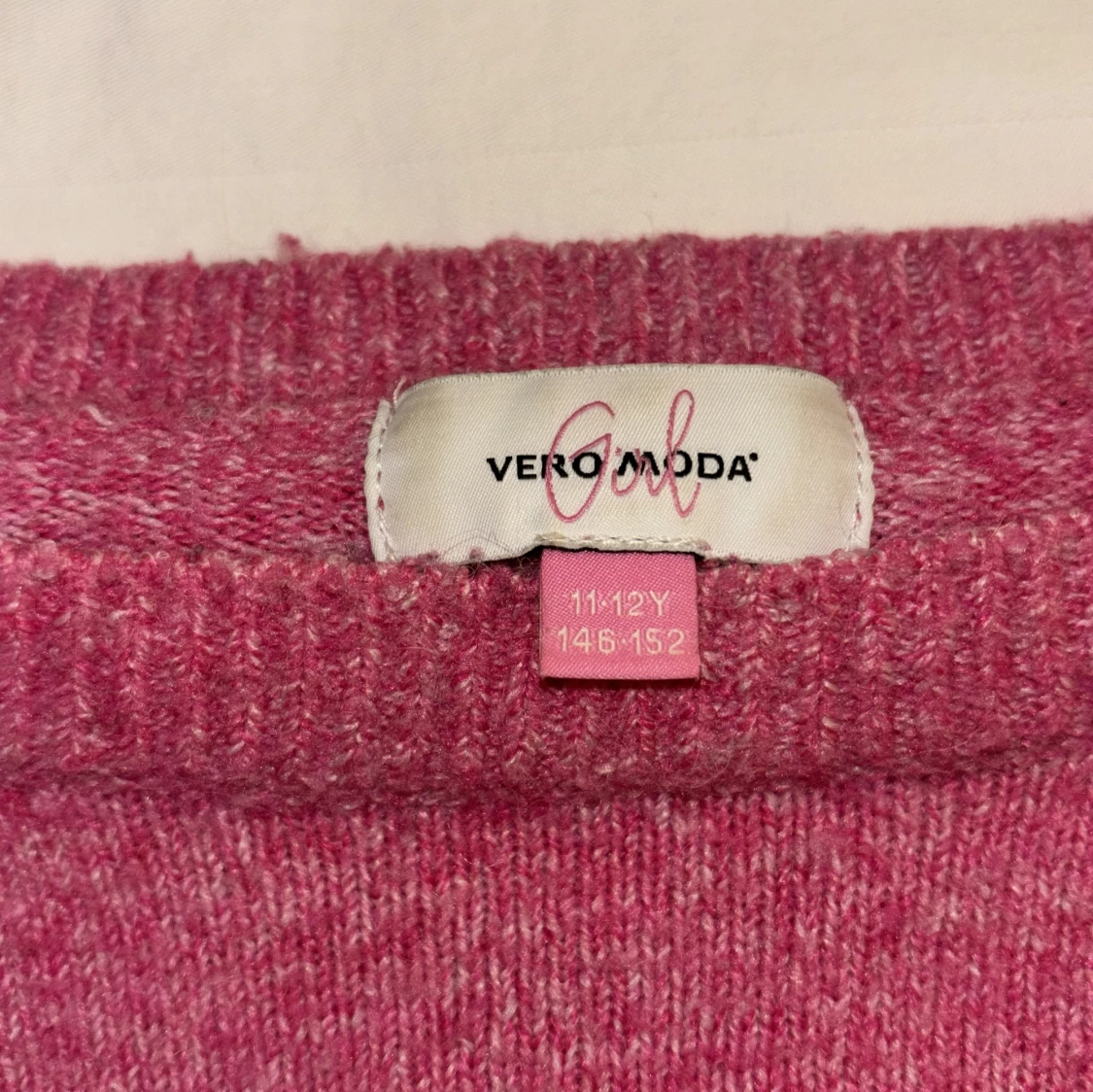 Rosa stickad tröja från Vero Moda - 91