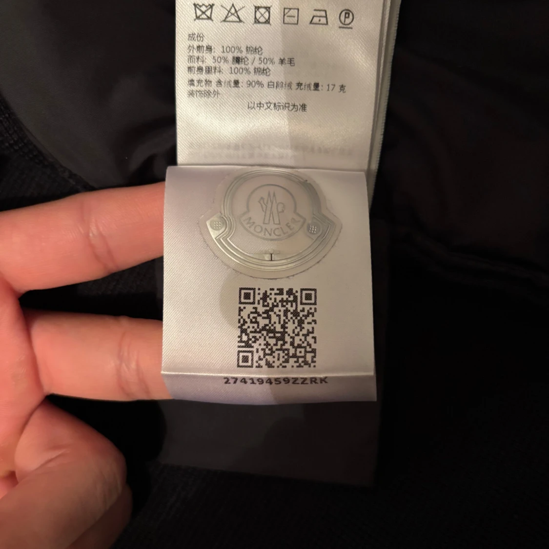 Svart Cardigan från Moncler - 93