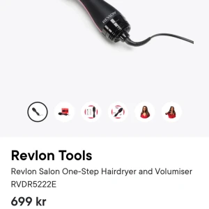 Värmeborste - Säljer min Värmeborste från Revlon! Fint skick och endast testad 2 gånger men fungerar som nytt. Har tyvärrr inte förpackningen till den kvar. Priset kan diskuteras!