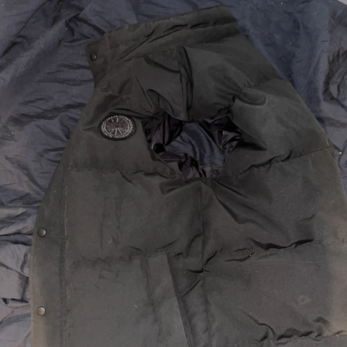 Canada goose väst, black kabel 