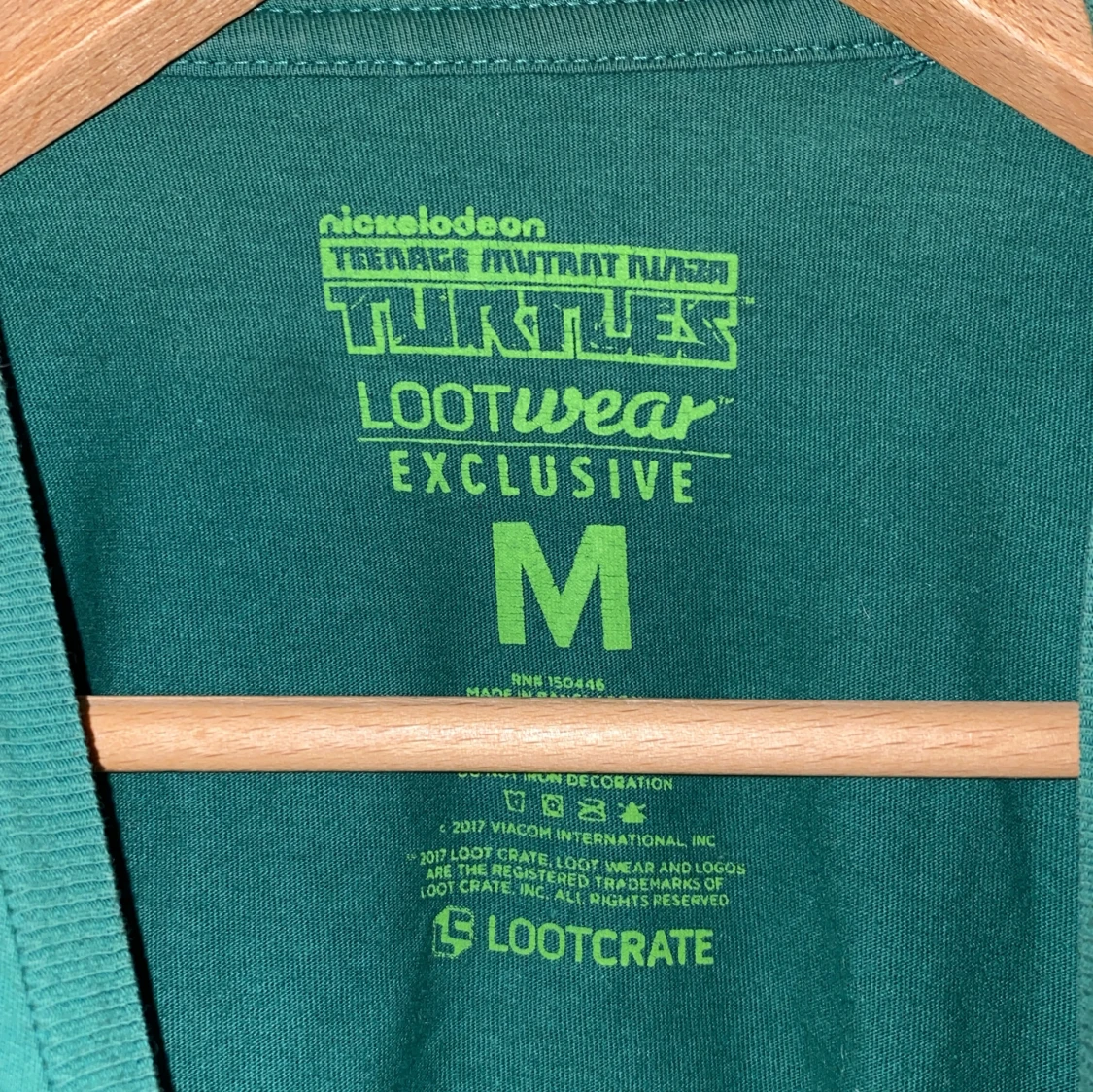 Grön Ninja Turtles t-shirt - 90