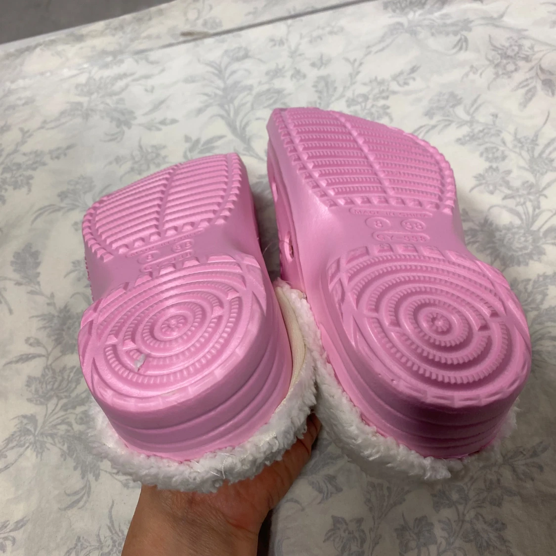 Vinter / Sommar tofflor med foder - 90