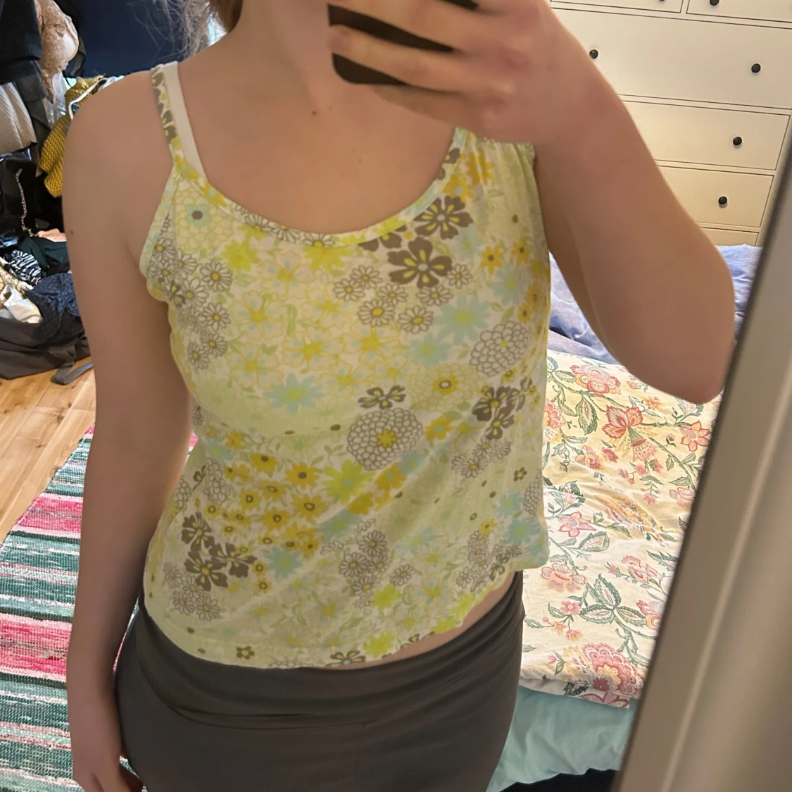 Blommigt linne  - 92