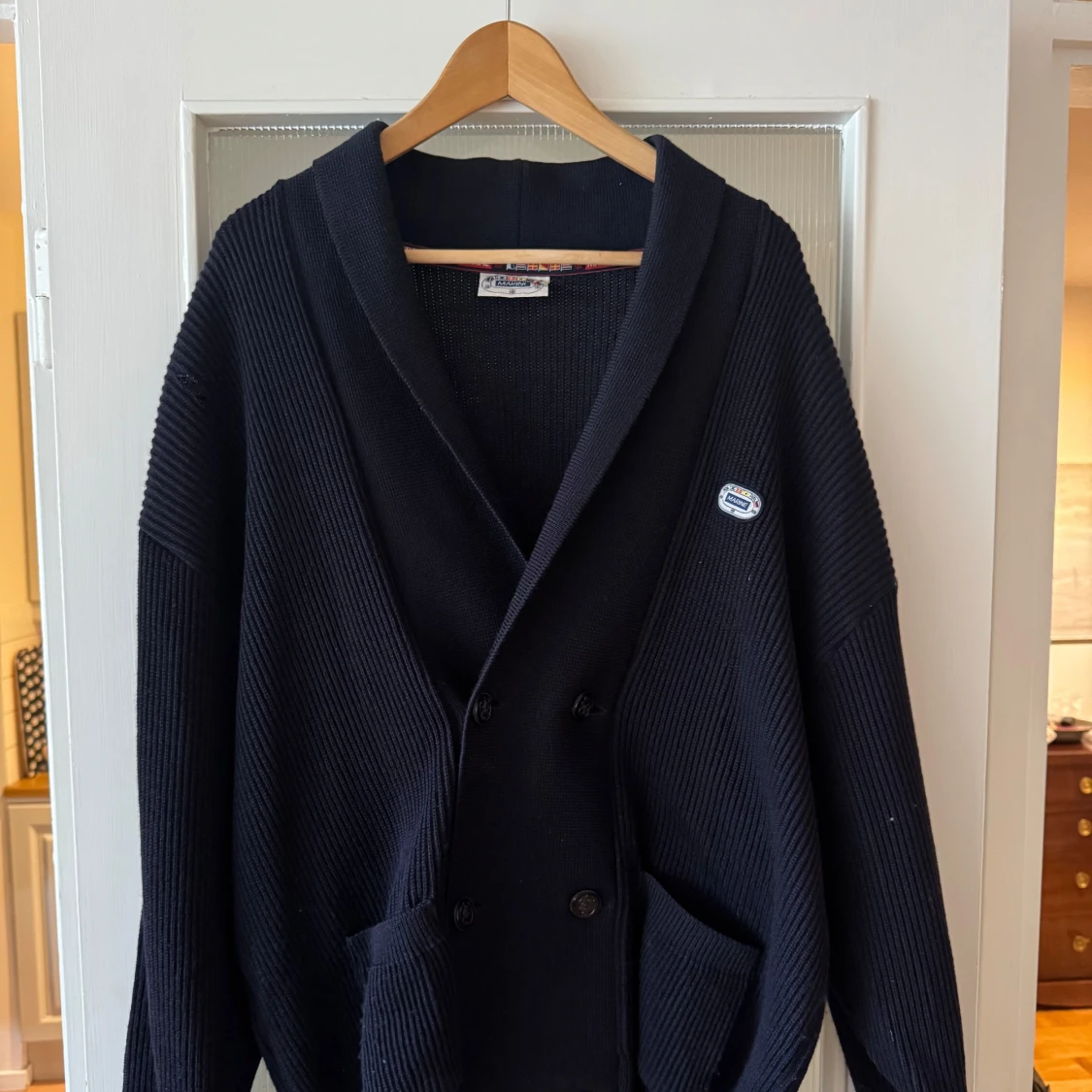 Marinblå kofta/cardigan från marine