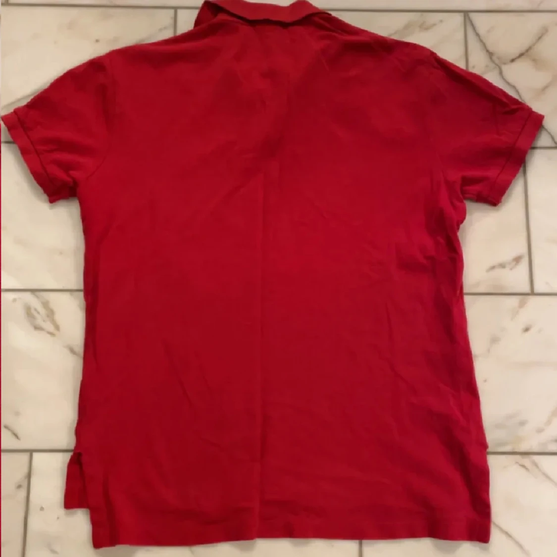 Röd pikétröja från Ralph Lauren - 2