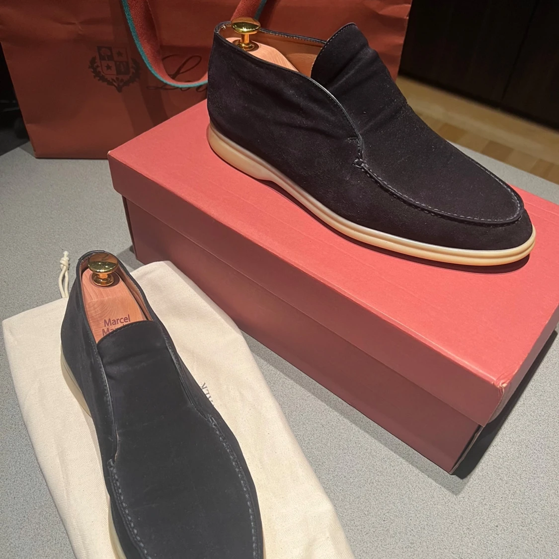 Mörkblå Open Walk från Loro Piana - 93