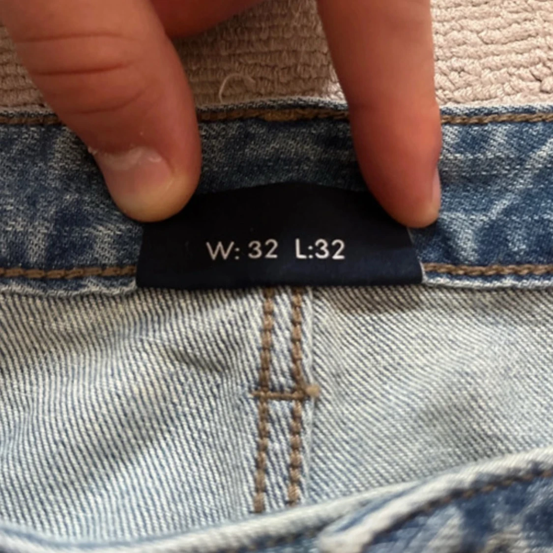 Blå jeans från Armani - 91