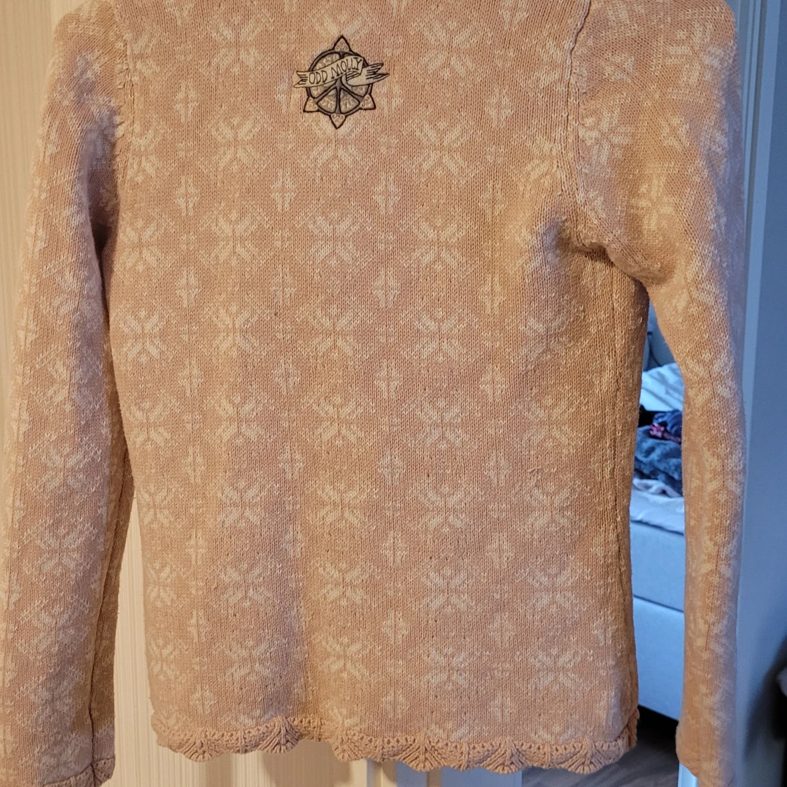 Beige stickad kofta från Odd Molly - 91