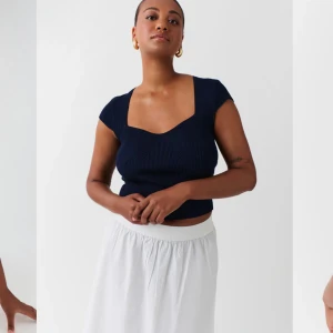 Stickad topp - Köpt för 280kr på Gina men har endast använt 1 gång då den är lite liten för mig. Finns inga defekter eller tecken på användning, skriv för egna bilder. Kan gå ner i pris vid snabb affär (ej under 170) 