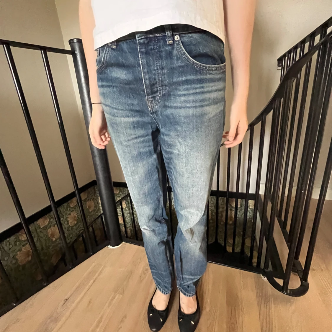 Blåa jeans från Zara - 90