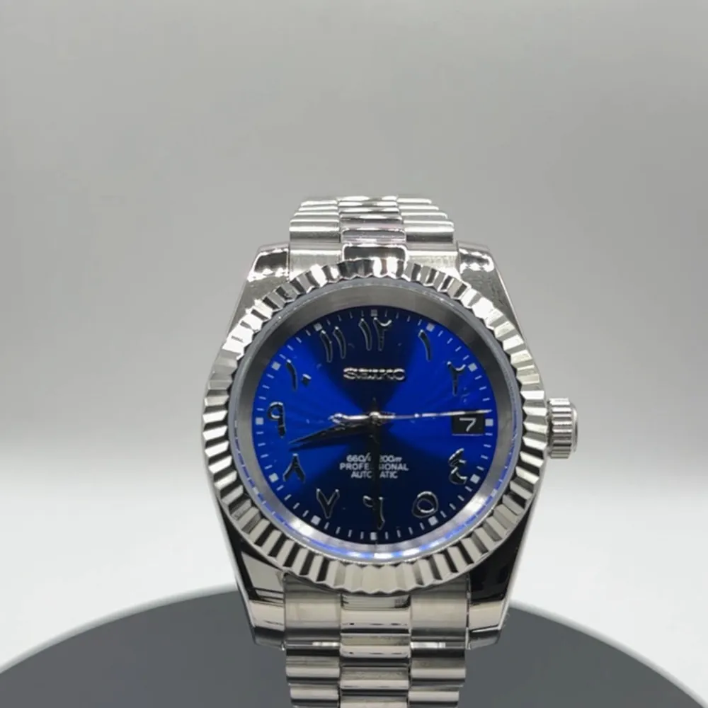 En arabisk datejust 39mm i mörkblå!  Länkar ingår! PM för bilder / videos!. Accessoarer.