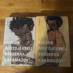 Bröderna Karamazov av Dostojevskij (vol 1&2) - Helt nya, båda för 250kr eller en för 150kr