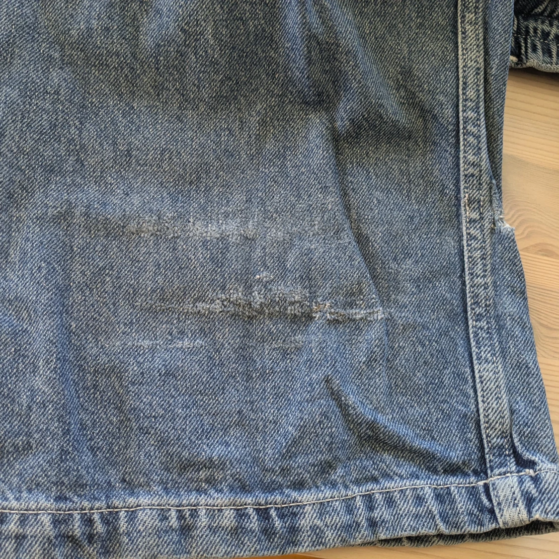 Blå baggy jeans - 91