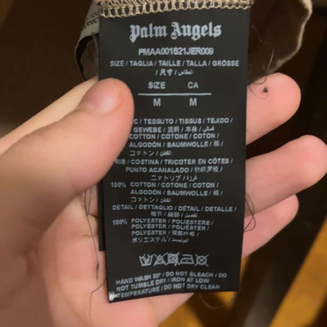 Beige t-shirt från Palm Angels - 92