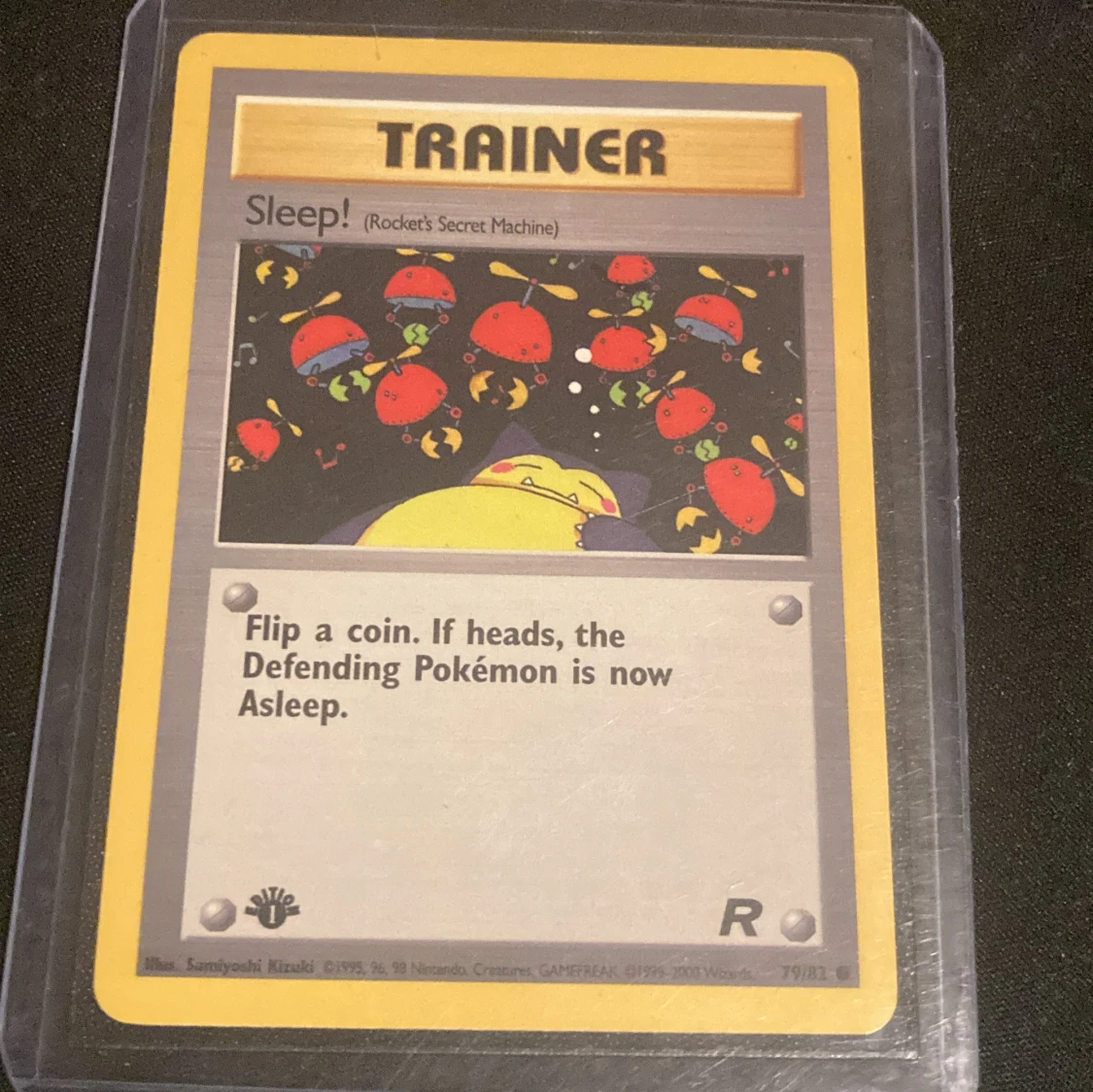 Pokémonkort - Sleep! (Rocket's Secret Machine)