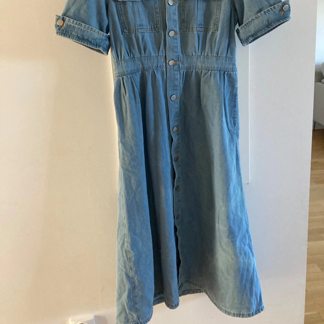 Jeans klänning  - 90