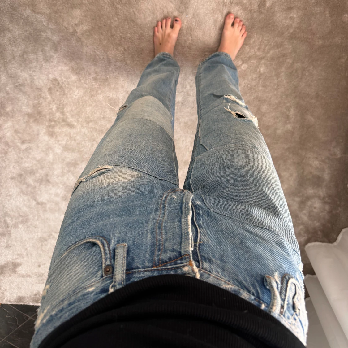 Acne Studios blå konst jeans - 91