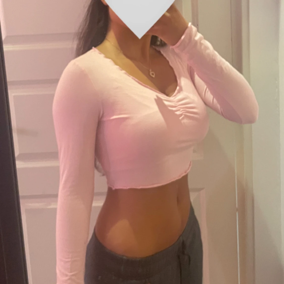 Rosa magtröja XS-S - 1