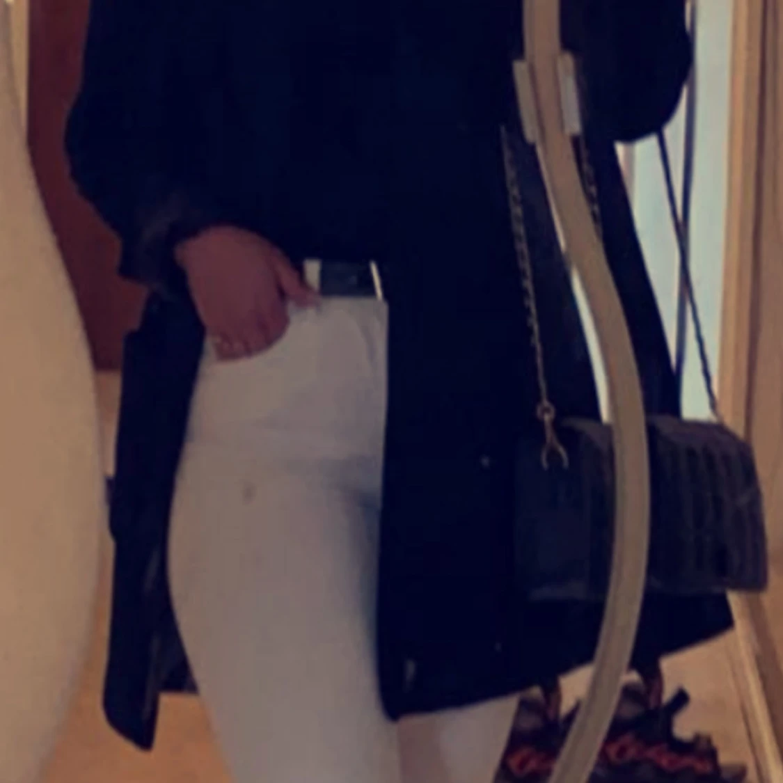 Svart kappa från H&M