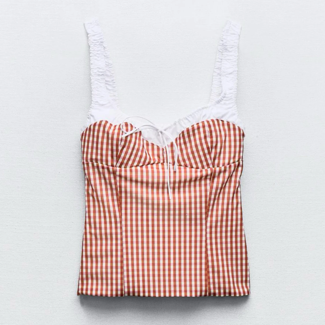 Rutig zara topp - 90