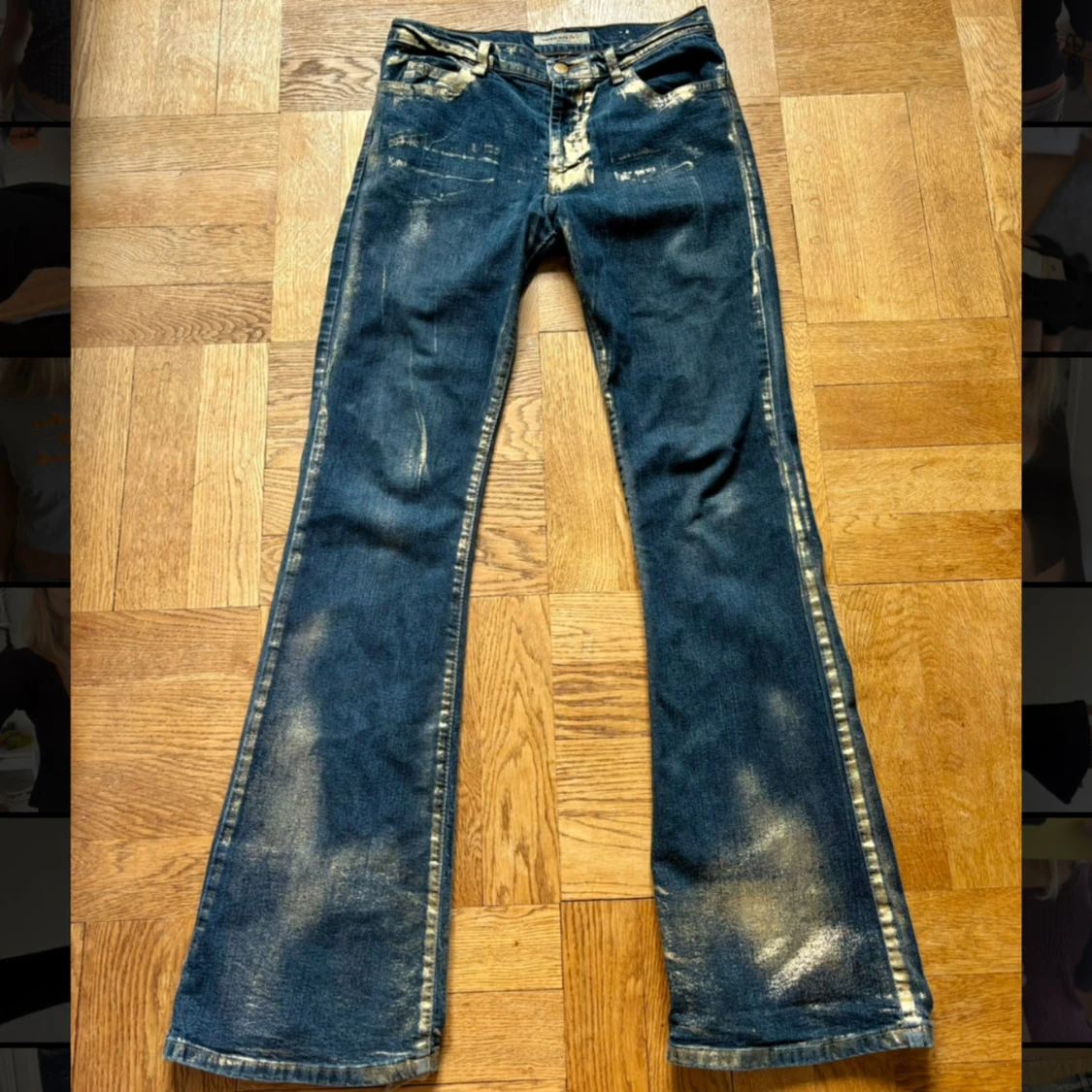 Miss sixty lågmidjade byxor y2k - 90