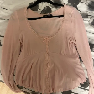 Rosa söt tröja från Gina tricot - Rosa tröja från Gina tricot i storlek S💕💕