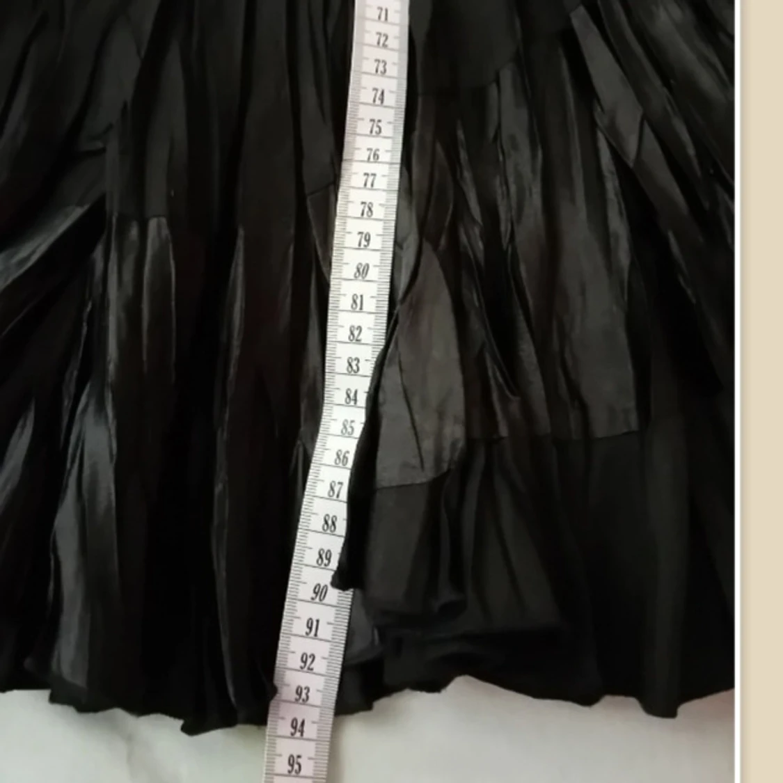 Plisserade maxikjol, M - 93