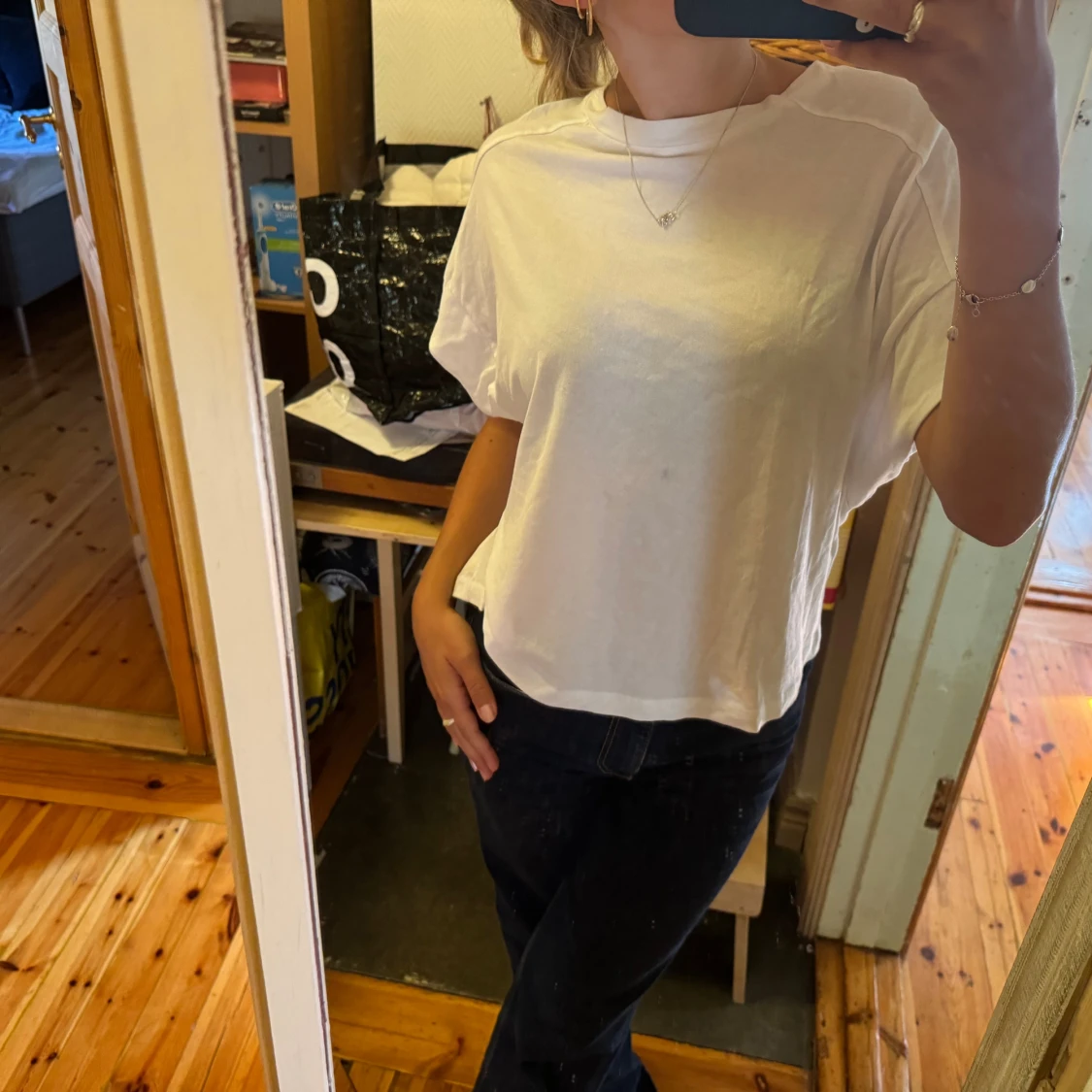 Vit oversized tshirt  - 90