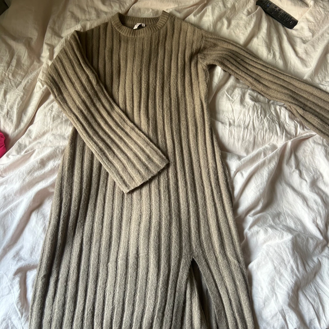 Stickad långklänning  - 90