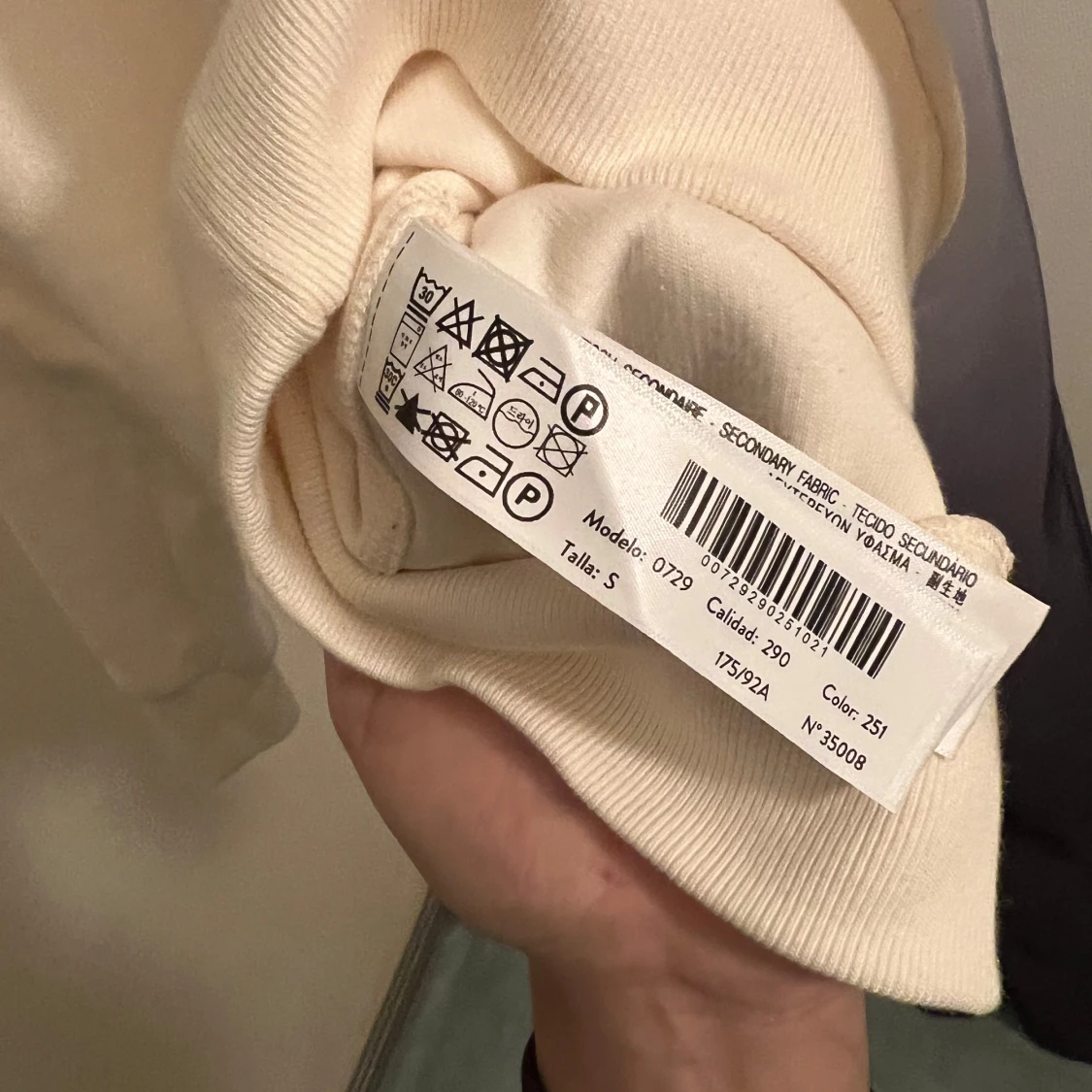 Massimo Dutti tröja S Creme - 90