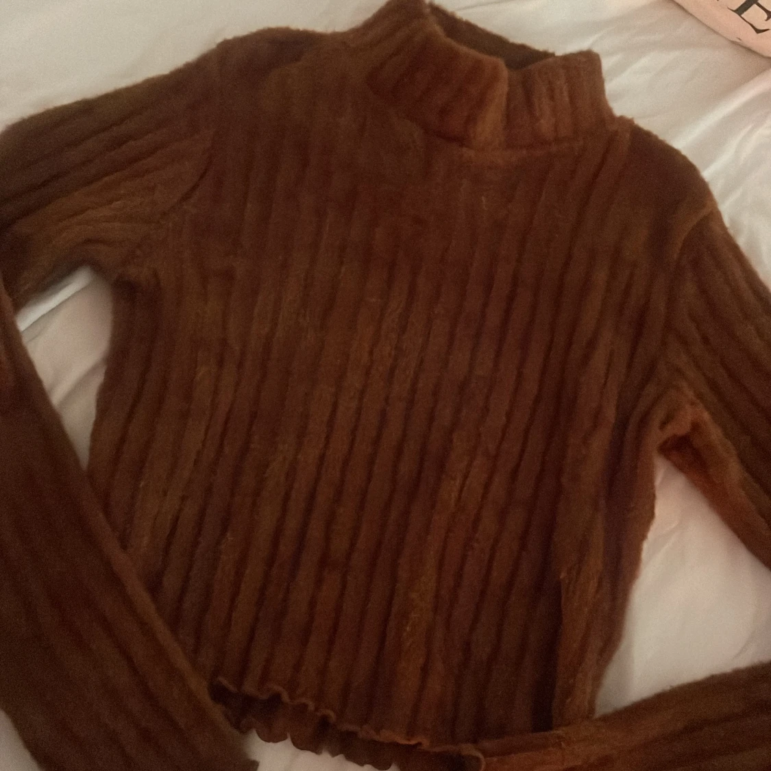 fluffig tröja