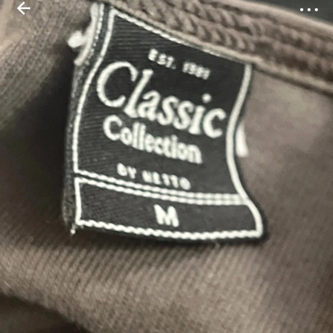 Grå/grönt Linne - 90