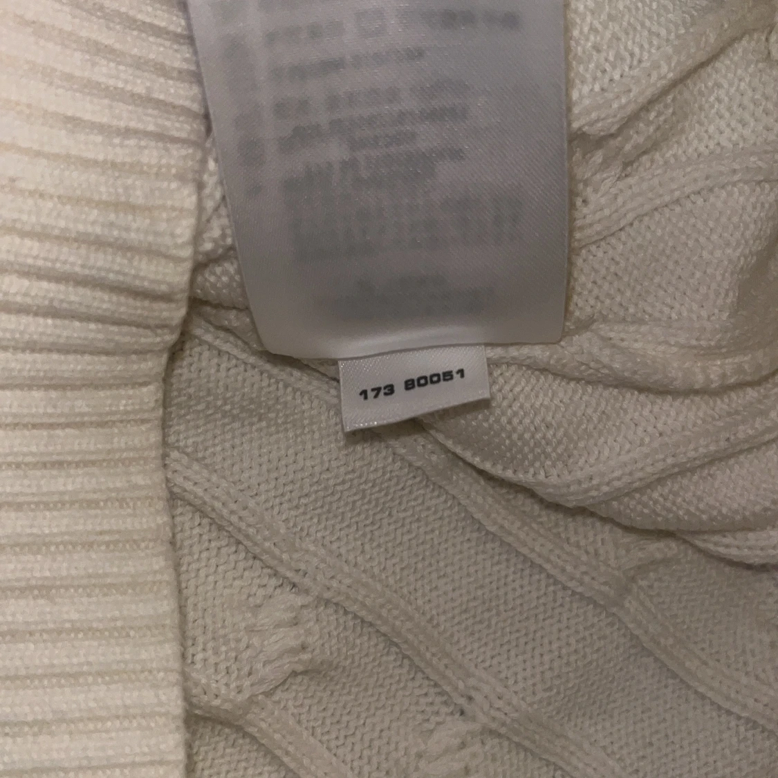 Vit gant tröja - 93