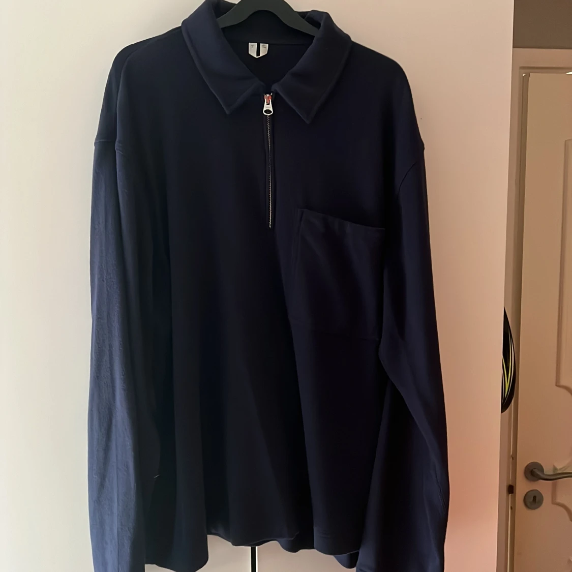 Arket half zip tröja 