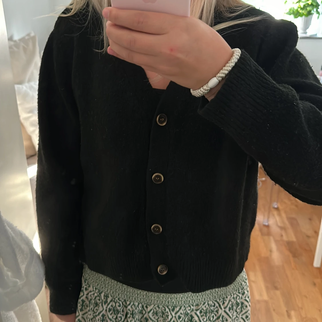 Stickad Zara kofta - 91