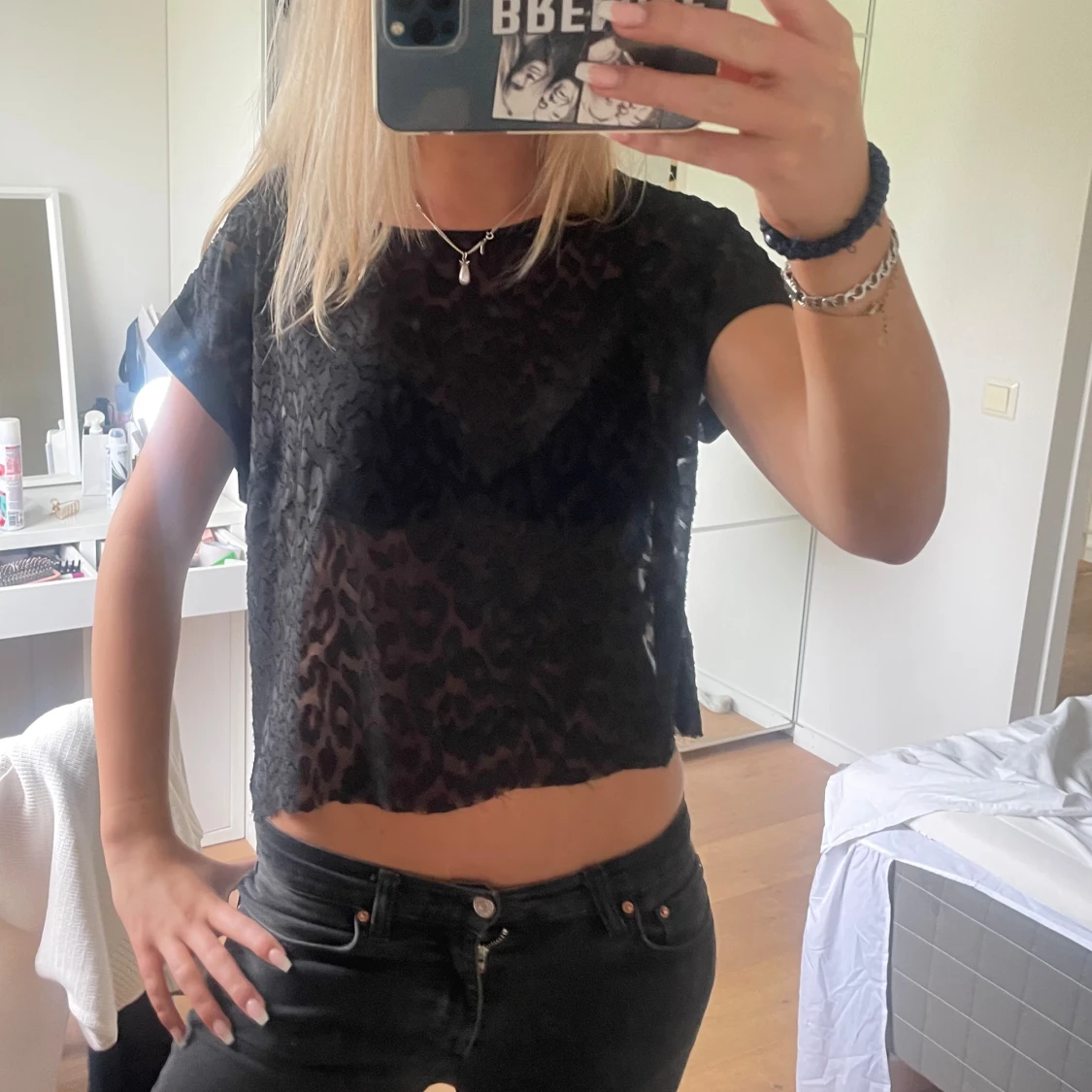 leopard tröja - 90